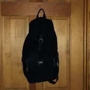 Victoria’s Secret “Pink” Black Backpack